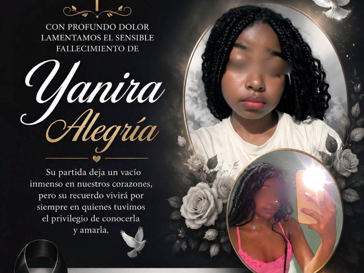 Ya habían asesinado a su mamá: Yanira Alegría, de 12 años, asesinada junto a su padre en Cortés