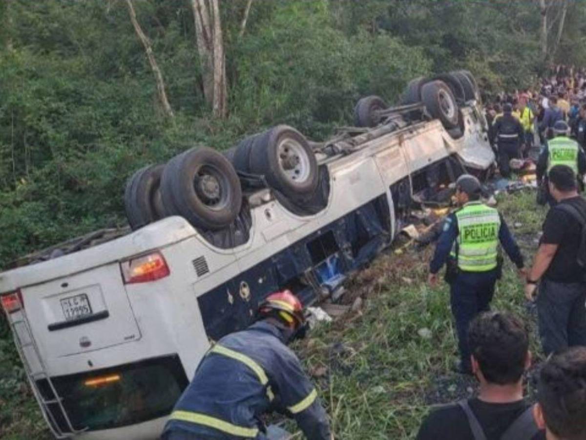¿Qué revelan las autoridades sobre el accidente en Quimistán, Santa Bárbara?