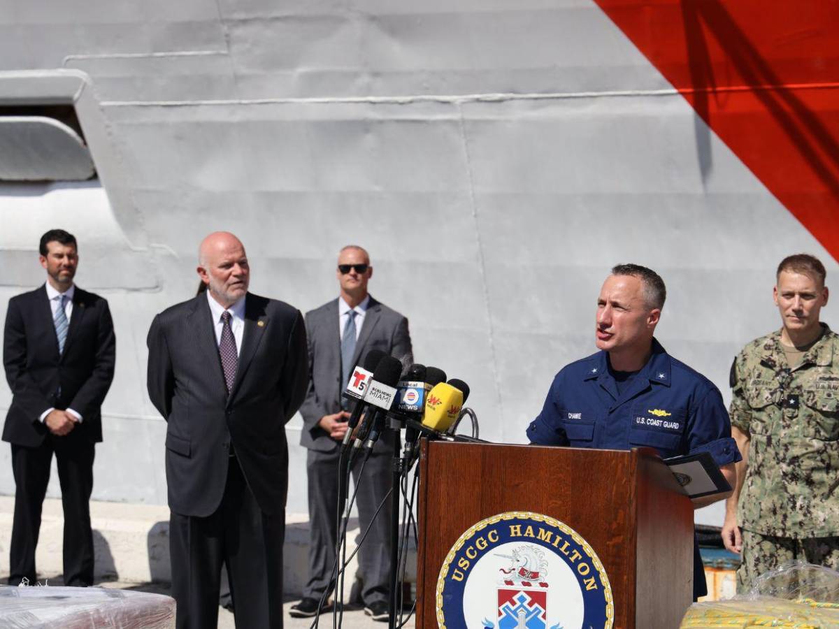 Incautan una cantidad récord de drogas, capaz de matar por sobredosis a toda Florida