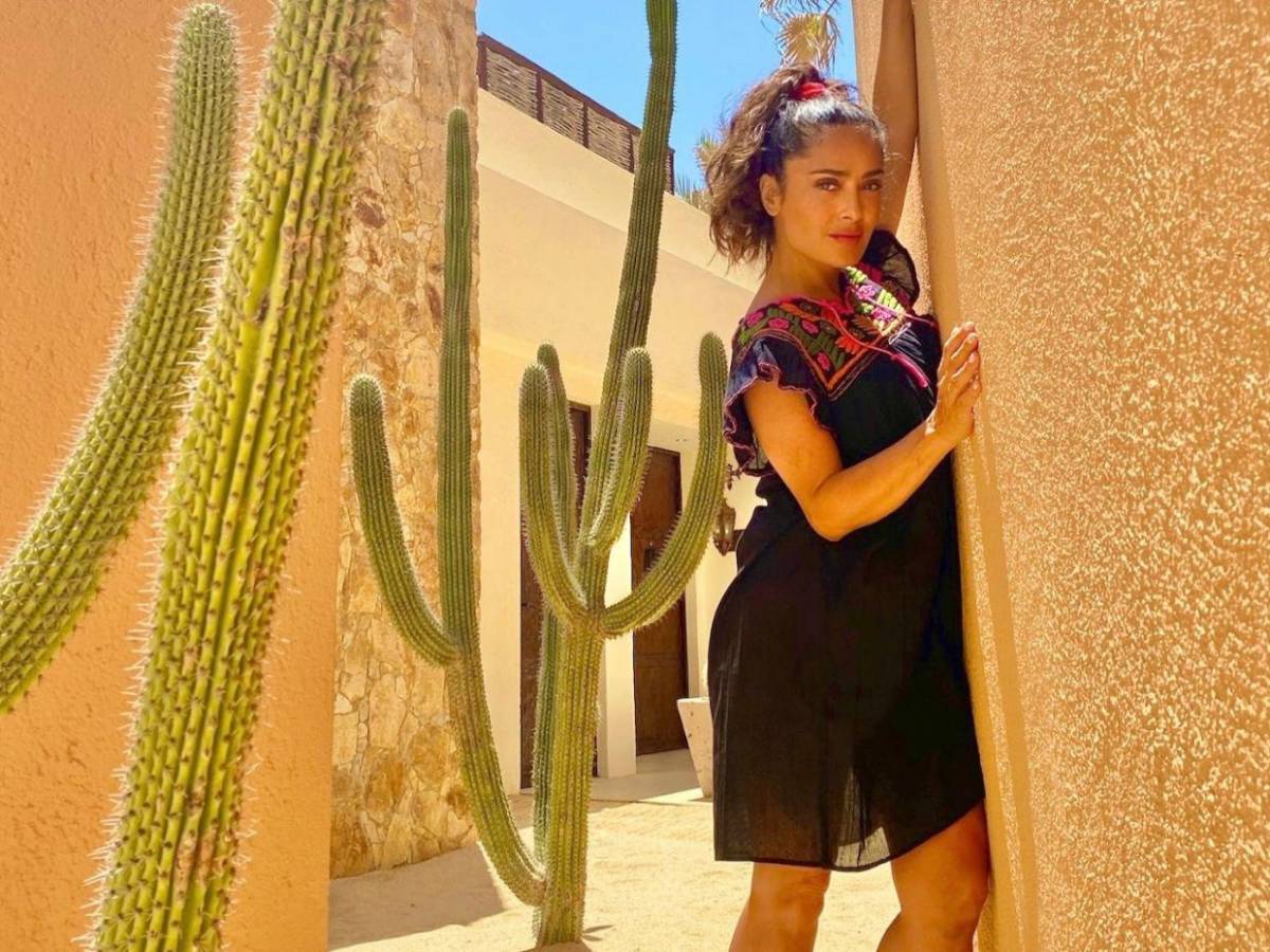 Donald Trump intentó conquistar a Salma Hayek, pero ella lo rechazó Donald Trump intentó conquistar a Salma Hayek, pero ella lo rechazó