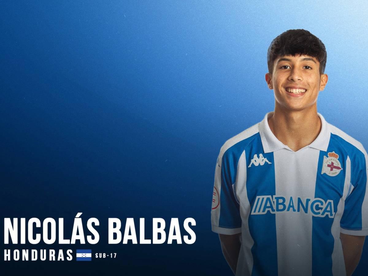 ¿Quién es Nicolás Balbas?, joyita española que está jugando con la Selección de Honduras