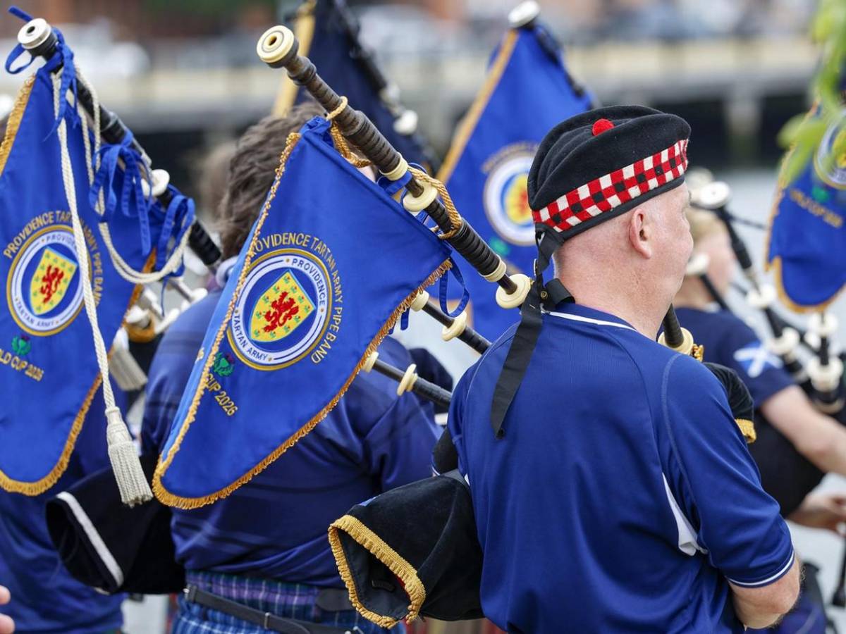 Tartan Army marcha en apoyo a Escocia frente a Marruecos en Mundial 2026