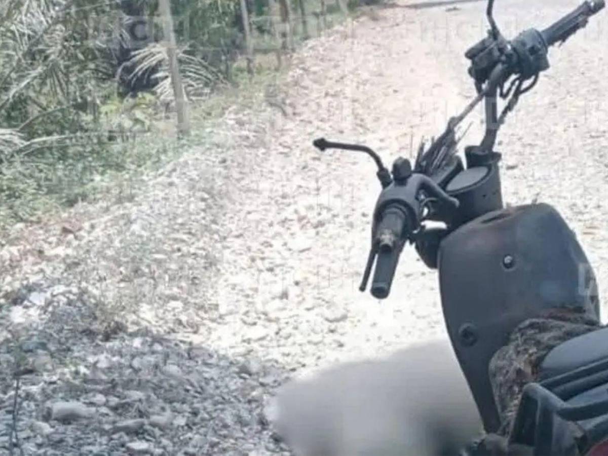 Carbonizado y con al menos 12 disparos: así hallaron a guardia asesinado en Atlántida