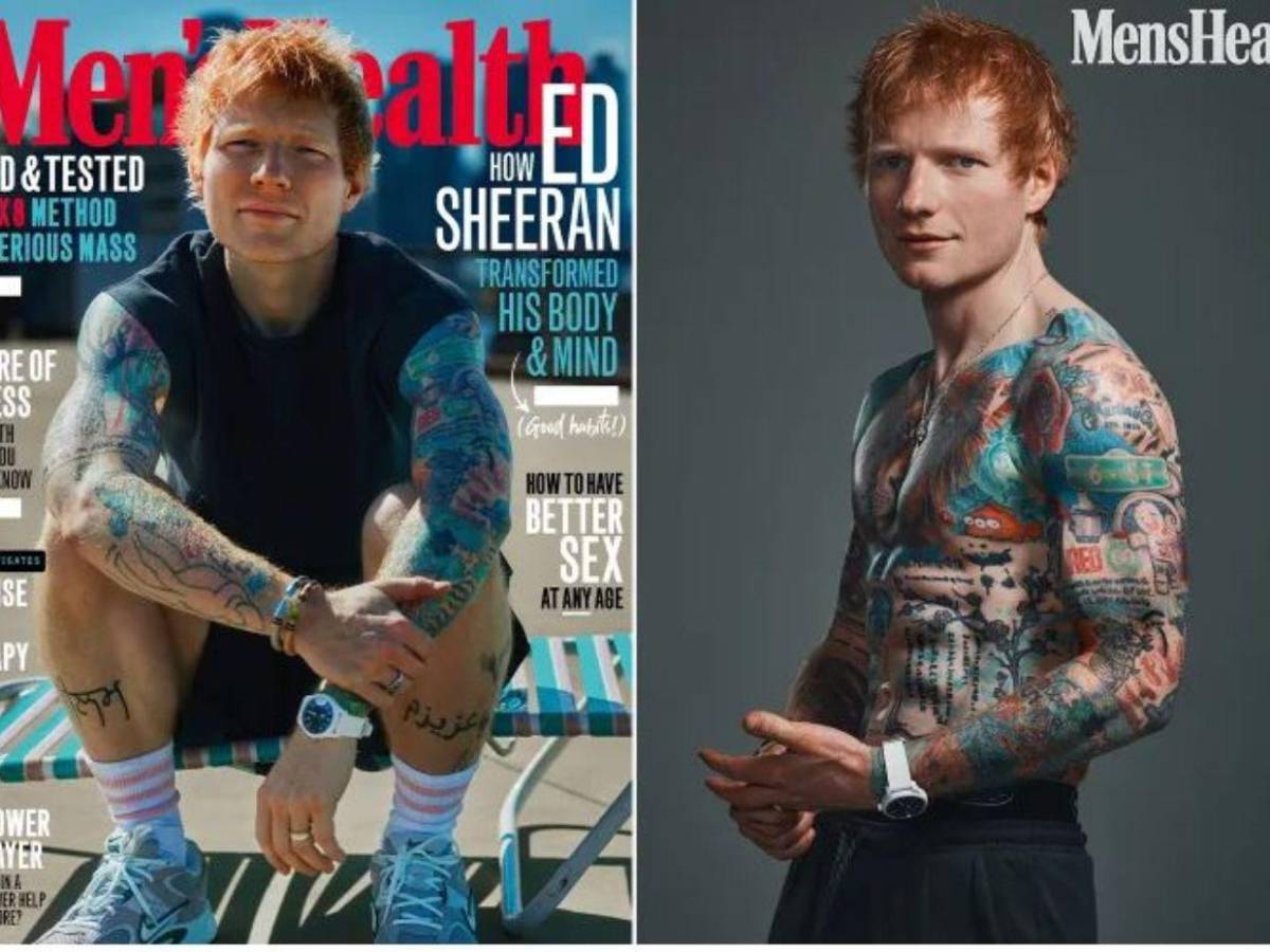 Ed Sheeran: Así luce el cantante tras una sorpresiva transformación física