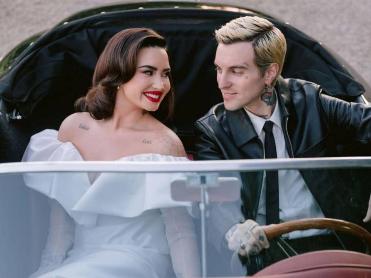 Demi Lovato se casa con Jordan Lutes en una ceremonia íntima en California