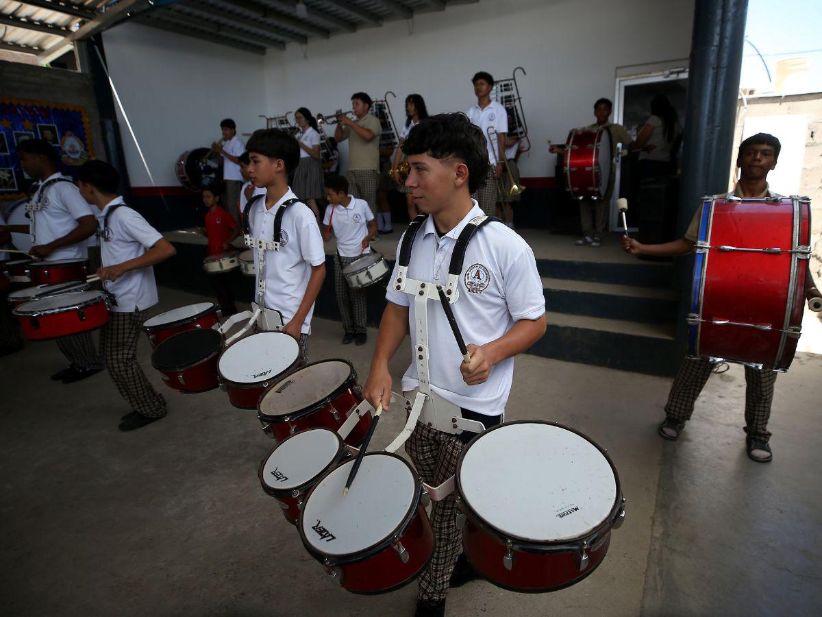 ¿La banda del Instituto Abdiel conquistará los desfiles patrios? Todo sobre su preparación