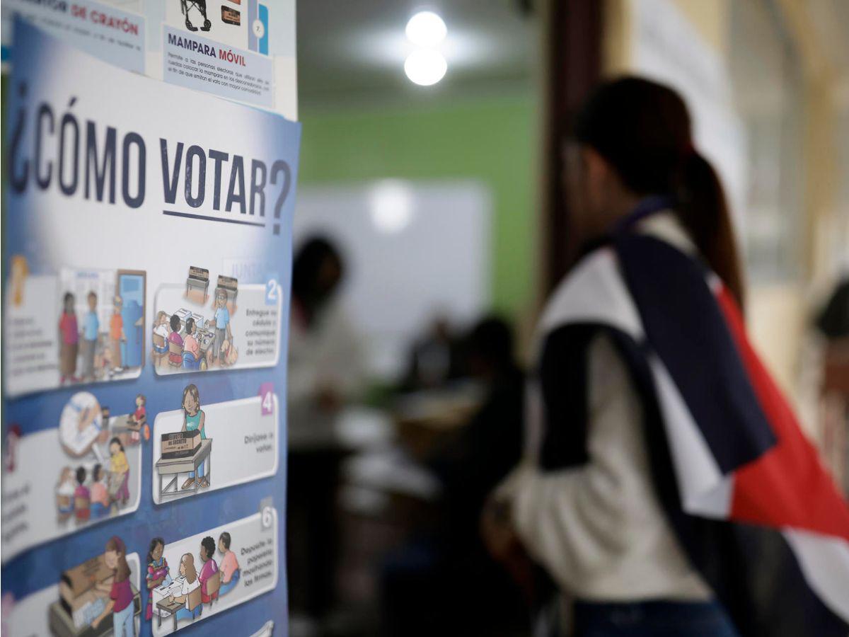 Con normalidad y sin incidentes: así avanzan las elecciones en Costa Rica