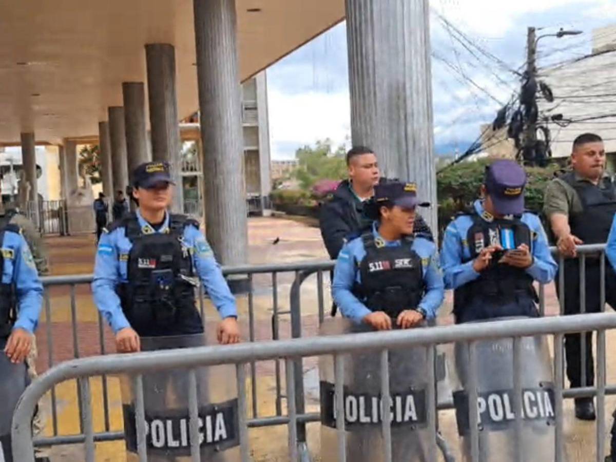 Bajo resguardo policial el Congreso Nacional ante autoconvocatoria de la oposición