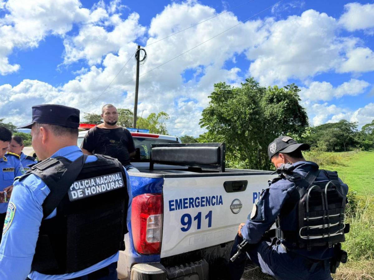 Lo que se sabe del enfrentamiento en el que murió un inspector de la Policía en Olancho