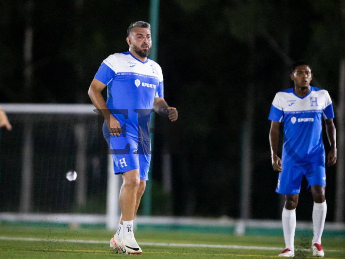 Así fue el entrenamiento de la selección de tiktokers hondureños para el partido contra Brasil