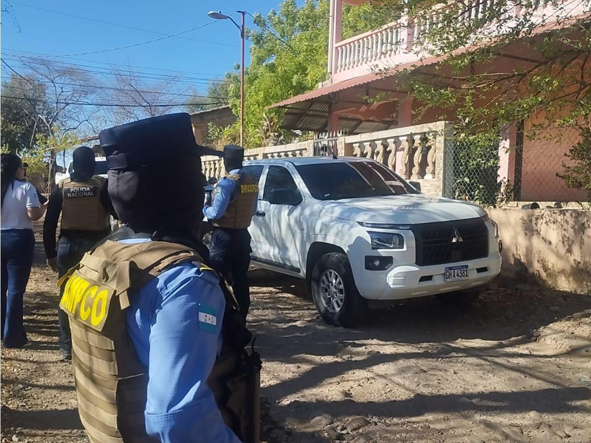 Aseguran bienes de “Los Benjamins”, estructura criminal en Nacaome, Valle