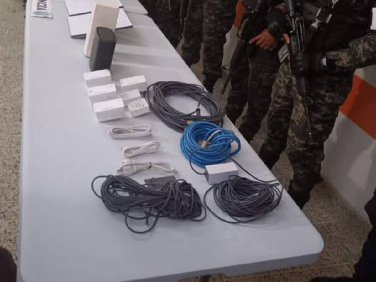 Hallan tecnología satelital de última generación en cárcel de Támara