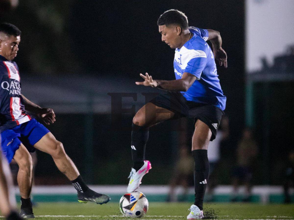 Así fue el entrenamiento de la selección de tiktokers hondureños para el partido contra Brasil