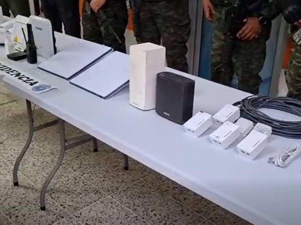 Hallan tecnología satelital de última generación en cárcel de Támara