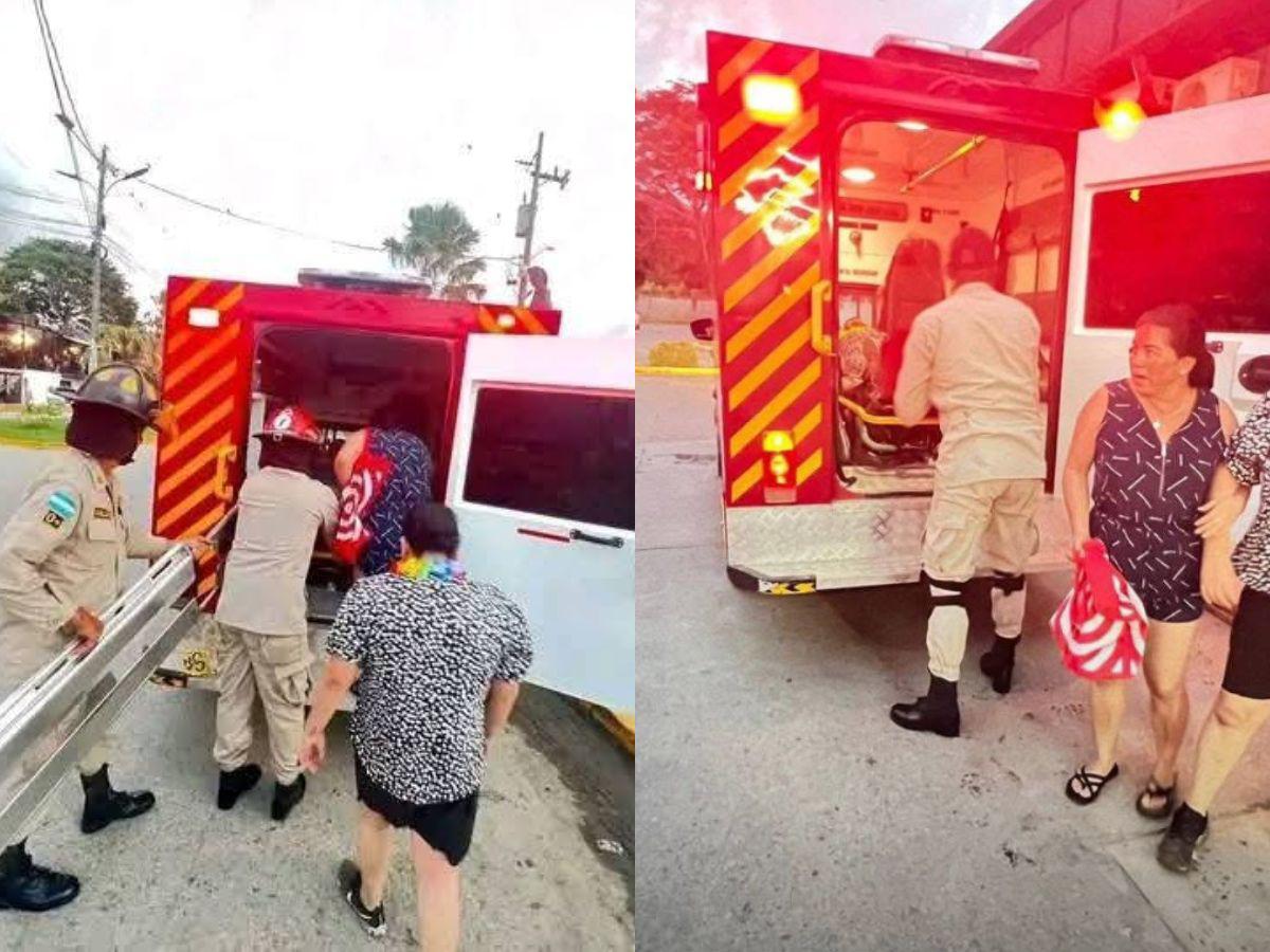 El muelle colapsó y tres personas cayeron al vacío: así ocurrió el incidente en Tela