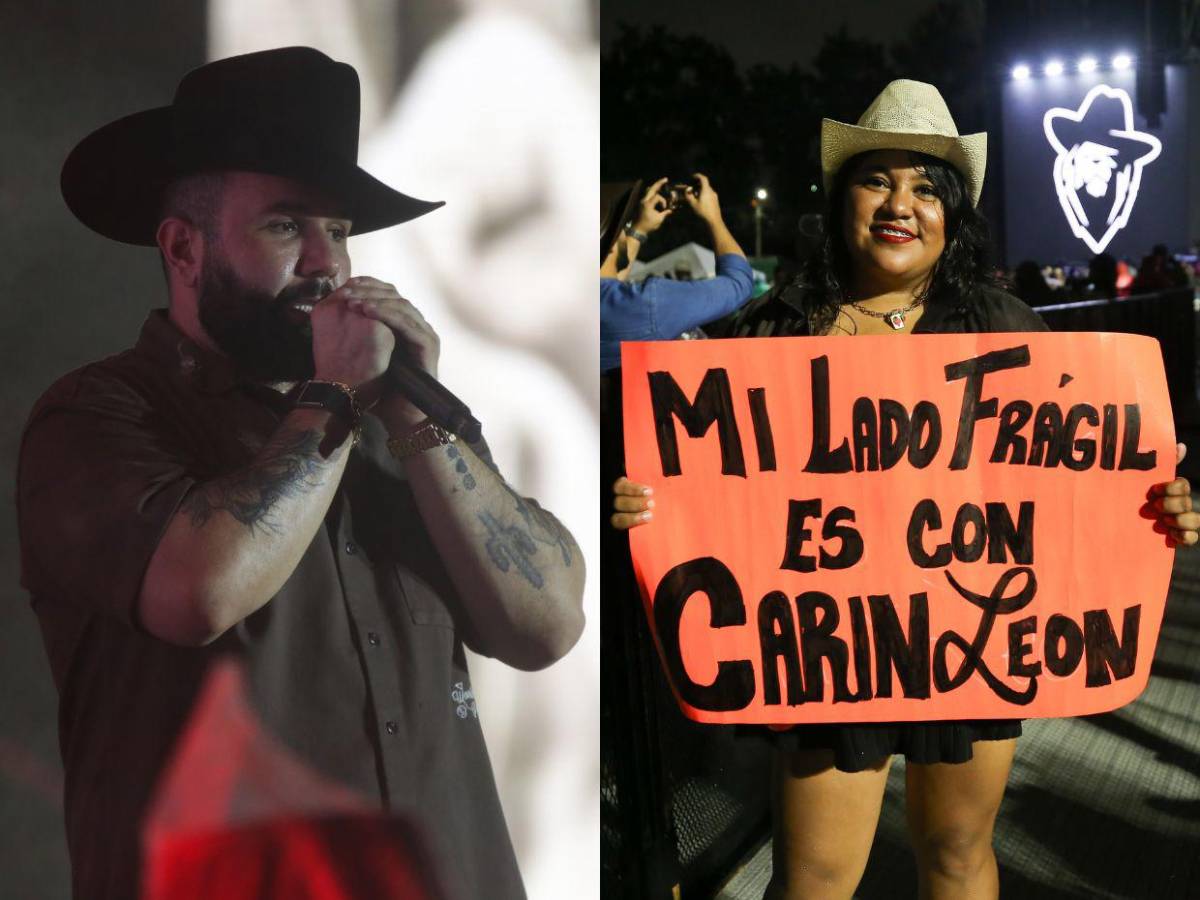 Las mejores imágenes que dejó el concierto de Carín León en Tegucigalpa