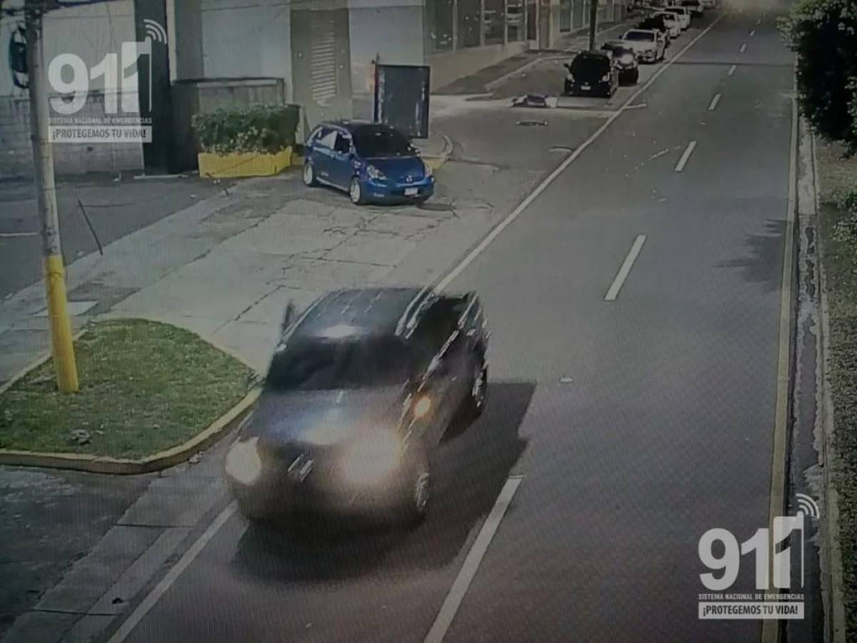 Cámaras del 911 captaron ruta de escape de sicarios de la masacre en la que murió hijo del expresidente “Pepe” Lobo