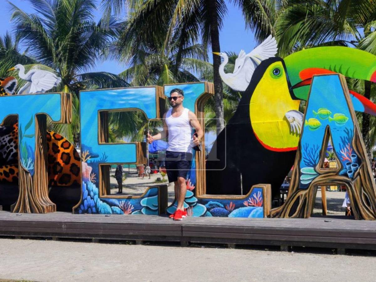 Playas de Tela siguen llenas en la recta final de Semana Santa