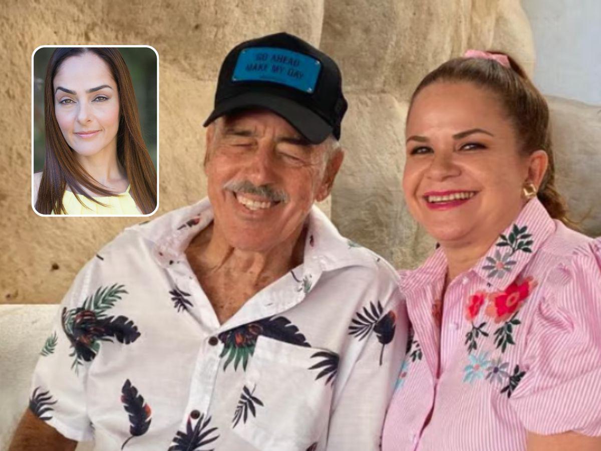 Hija de Andrés García dice que se reconcilió con él; madrastra la desmiente