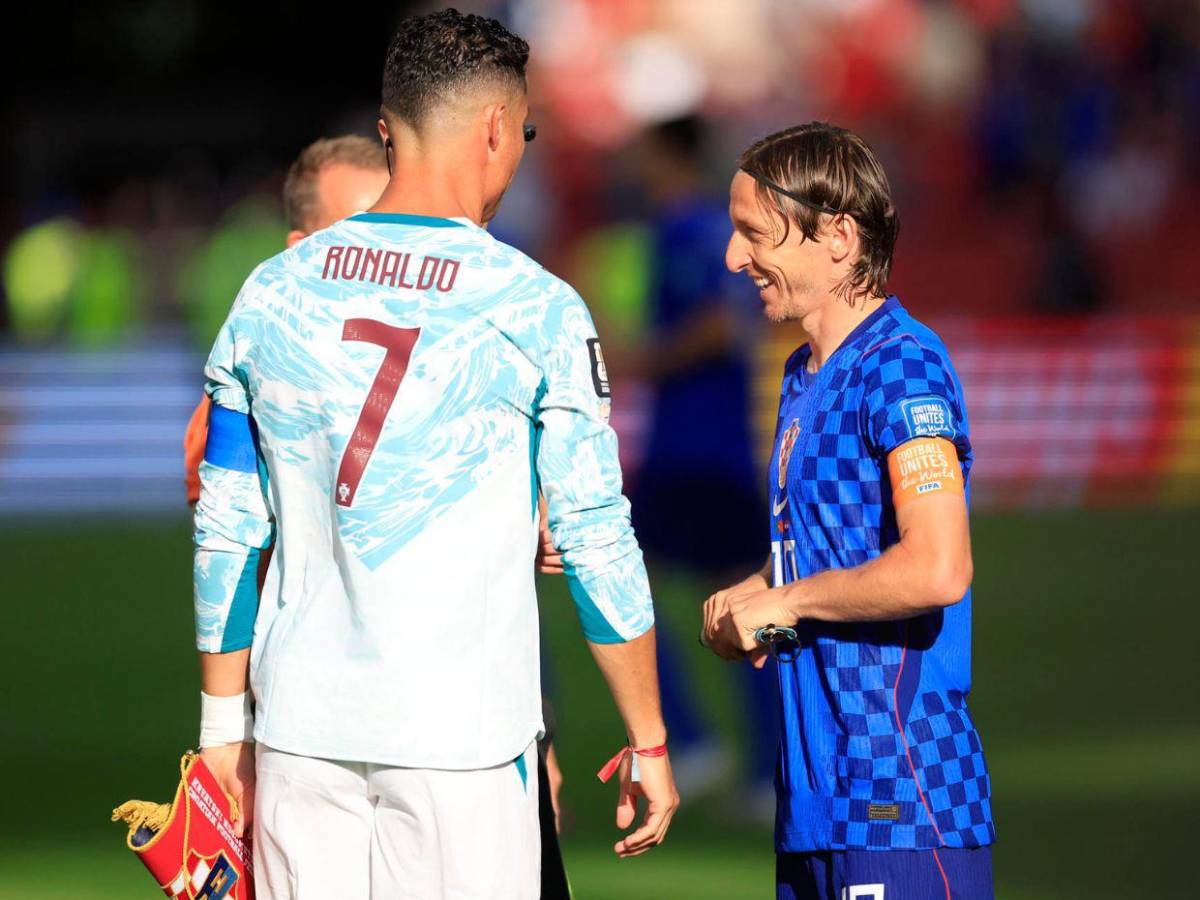 Dos leyendas tras el mismo sueño: el abrazo entre Cristiano Ronaldo y Luka Modric en el Mundial 2026
