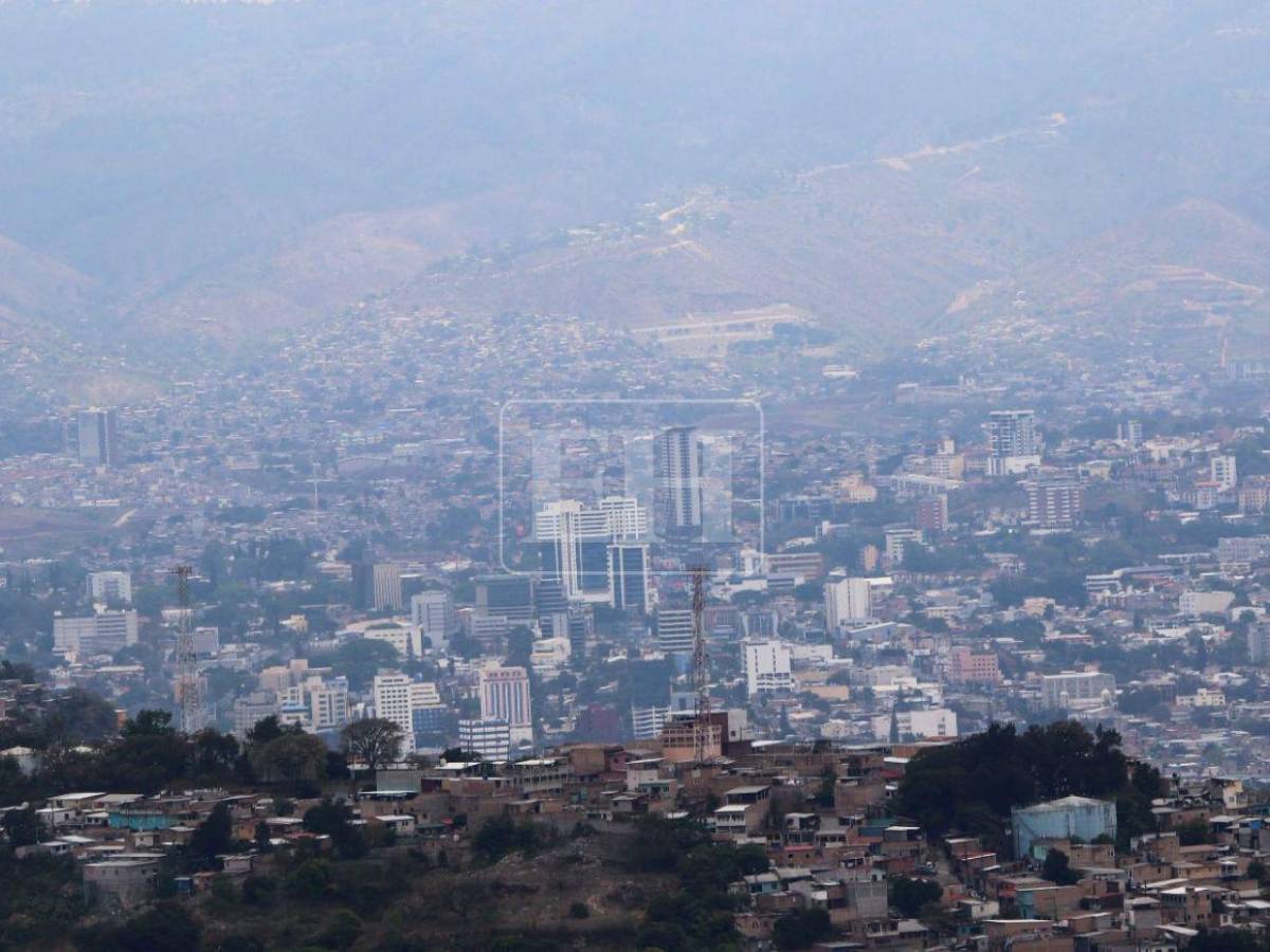 FOTOS: Tegucigalpa está bajo una densa bruma