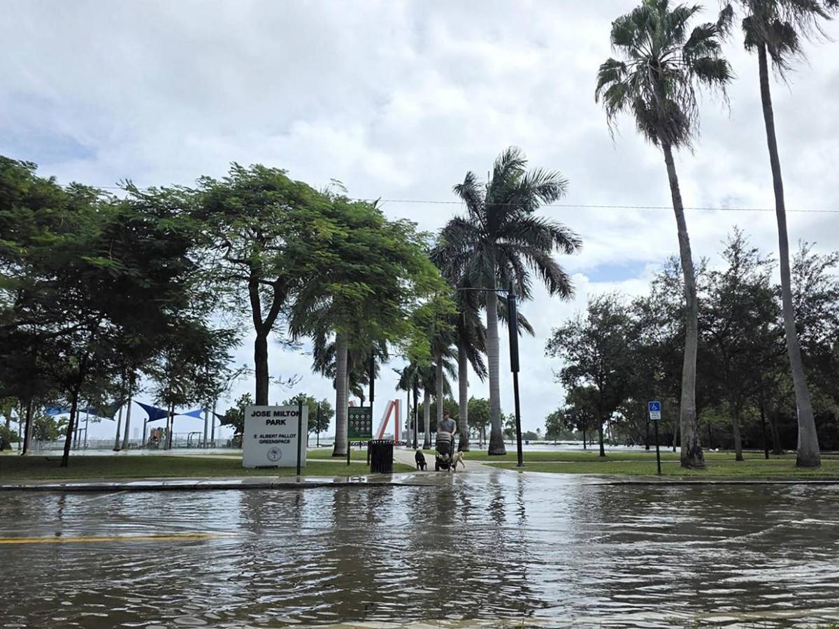 Marea extraordinaria pone en alerta de inundación al sureste de Florida