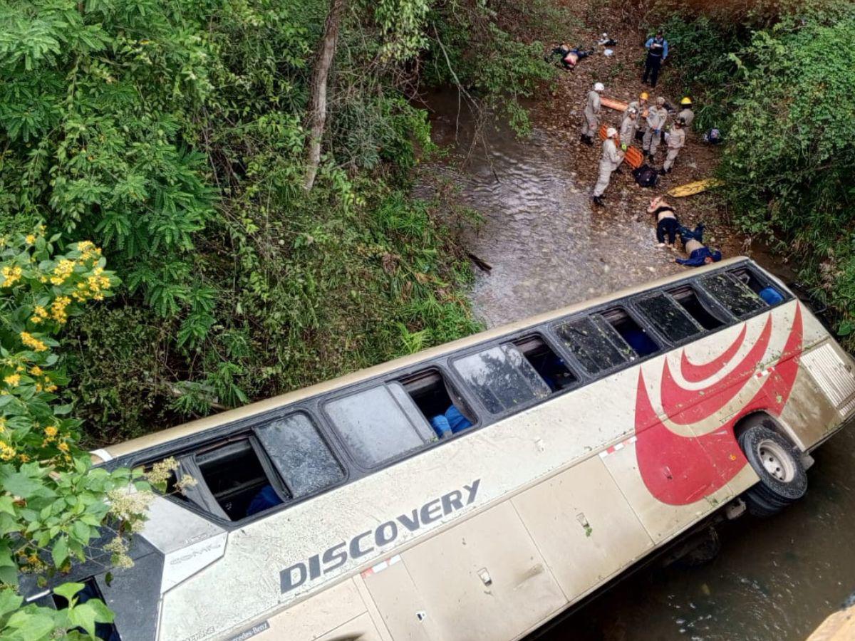 Listado de pasajeros que abordaron el bus en Catacamas