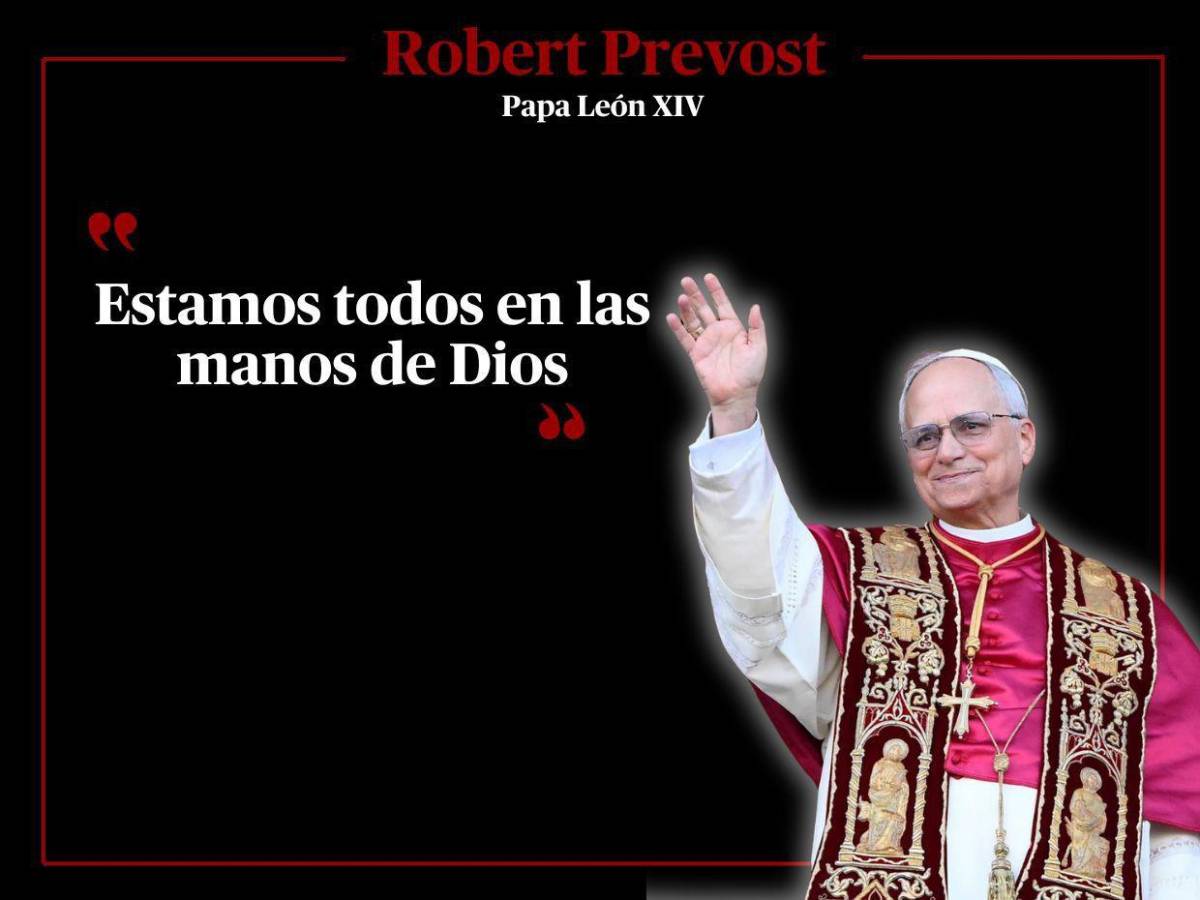 Frases de León XIV, el nuevo Papa: llama a la unidad y a la paz