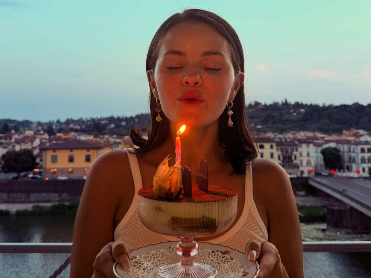 Selena Gómez celebró su cumpleaños en un lujoso yate en Italia