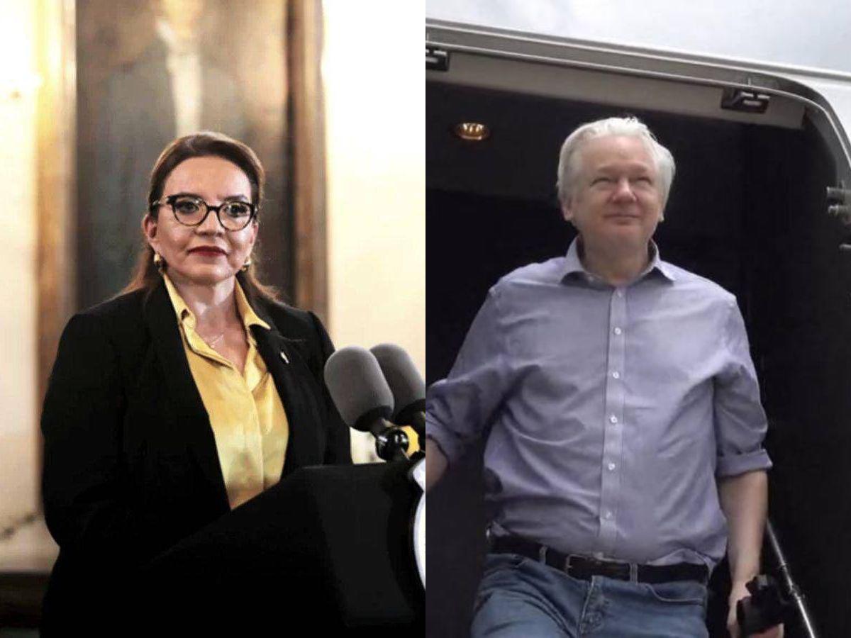 Xiomara Castro sobre la libertad de Julian Assange: “Es un gran mensaje”