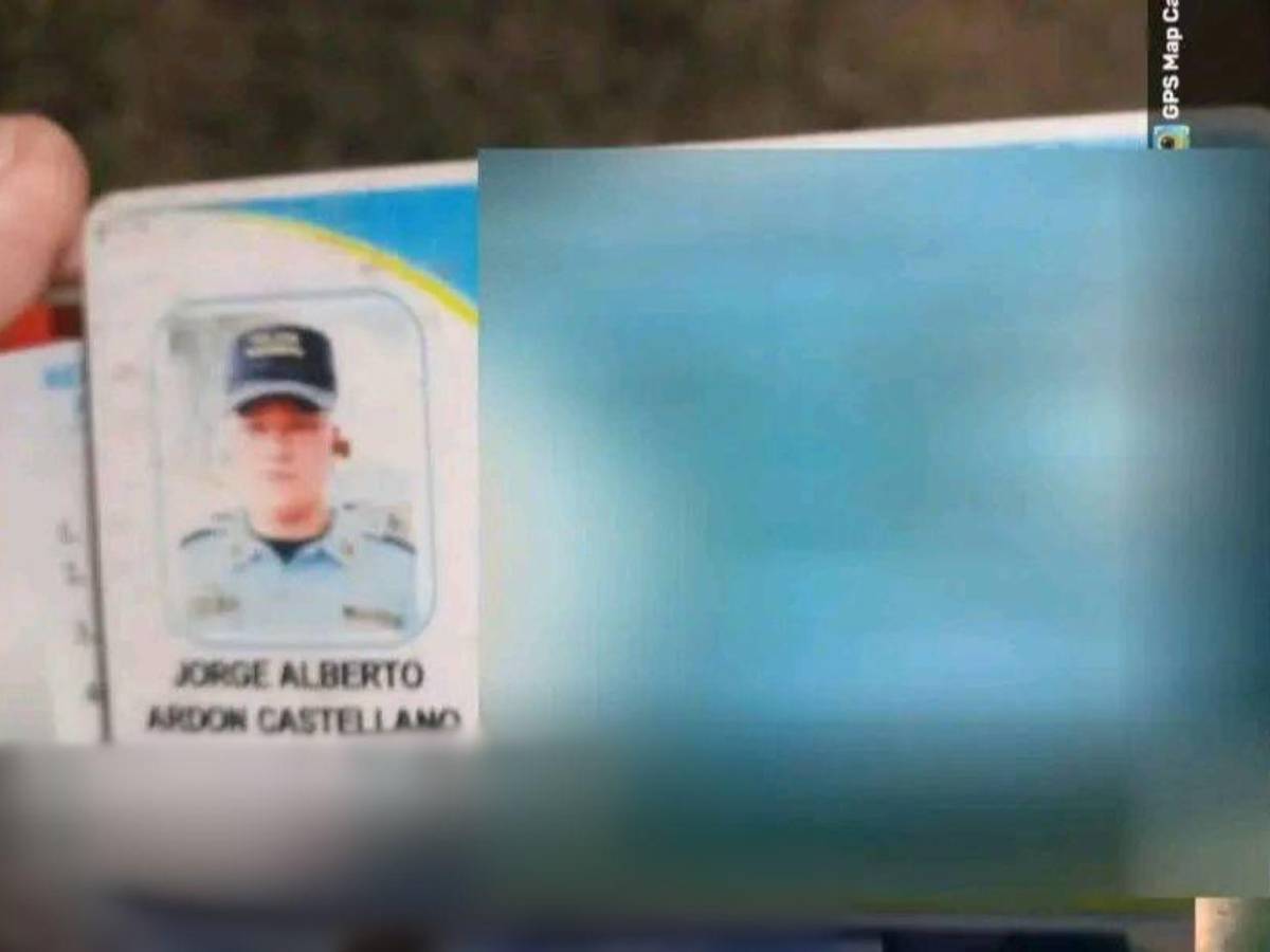 Jorge Ardón, policía de Catacamas que murió tras accidentarse en su carro