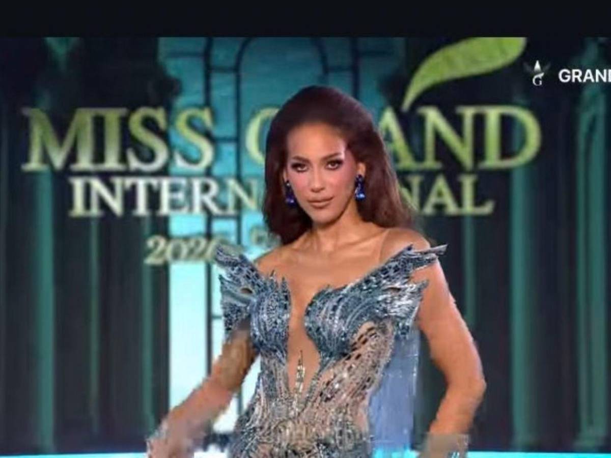 Así lució Emely Alemán en la bienvenida de Miss Grand Internacional