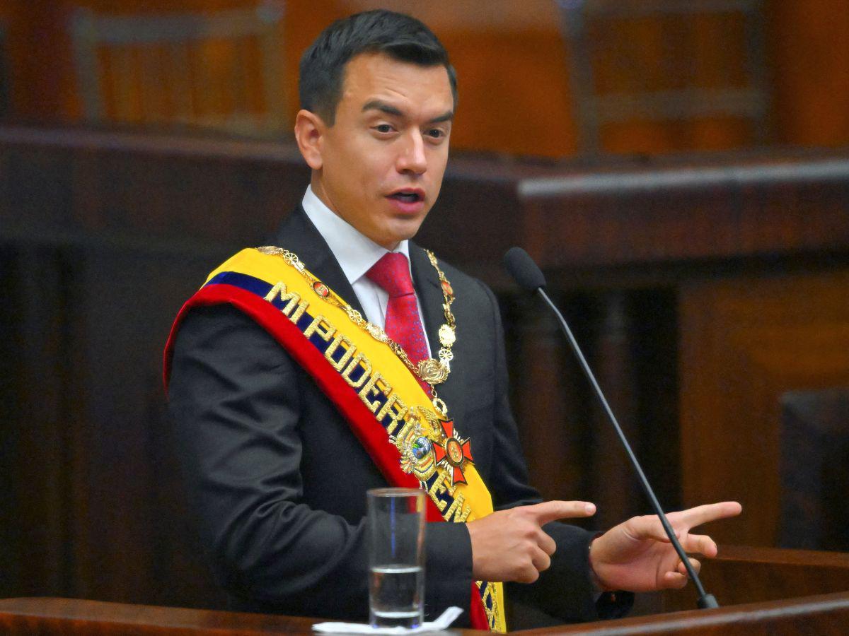 Daniel Noboa afirma que quisieron darle Golpe de Estado en enero