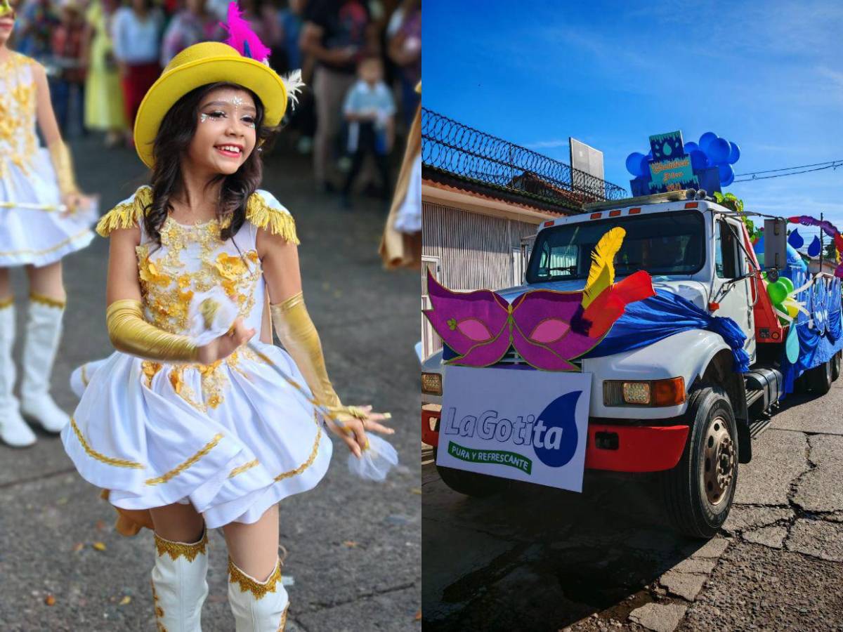 Con carrozas, música, bailes y bellas palillonas, Choluteca celebra su 180 aniversario​​​​​