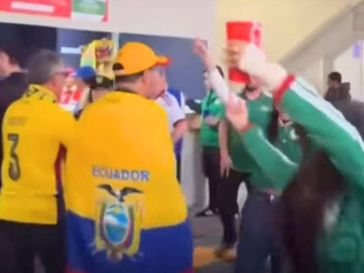 ¿Quién es la mexicana que está siendo funada por agredir a hinchas de Ecuador en el Mundial?