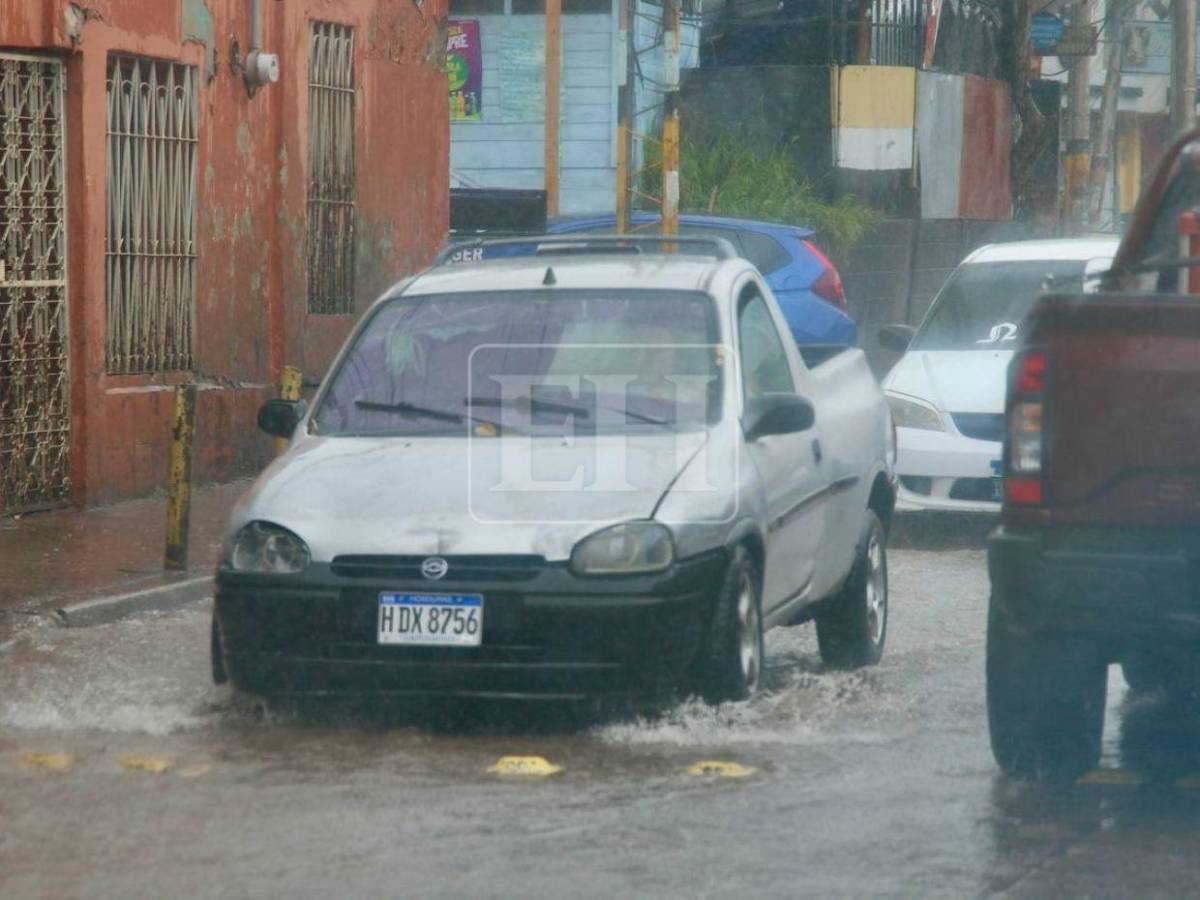 Fuertes lluvias azotarán Honduras: estos departamentos tendrán hasta 60 y 40 mm de acumulados