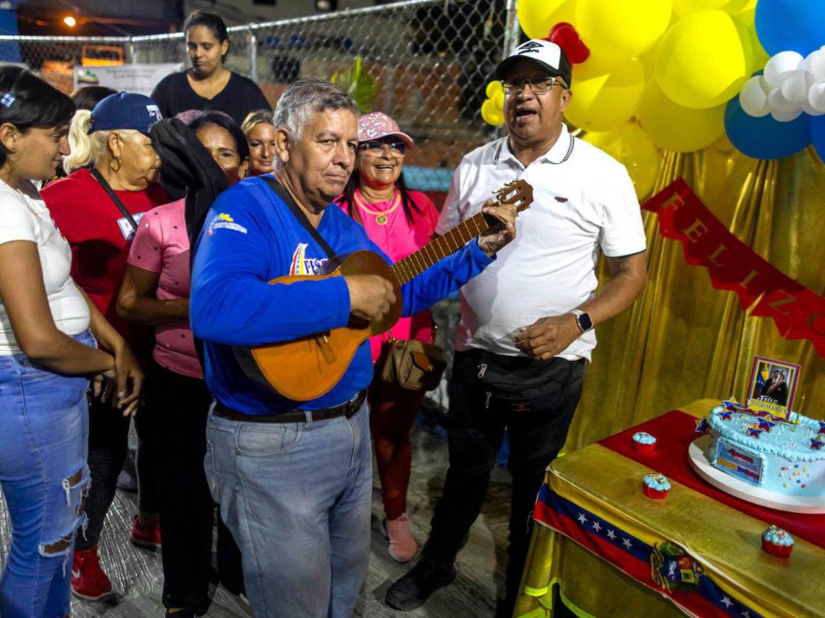 Chavismo celebró el cumpleaños de Nicolás Maduro en medio de las tensiones con EE UU