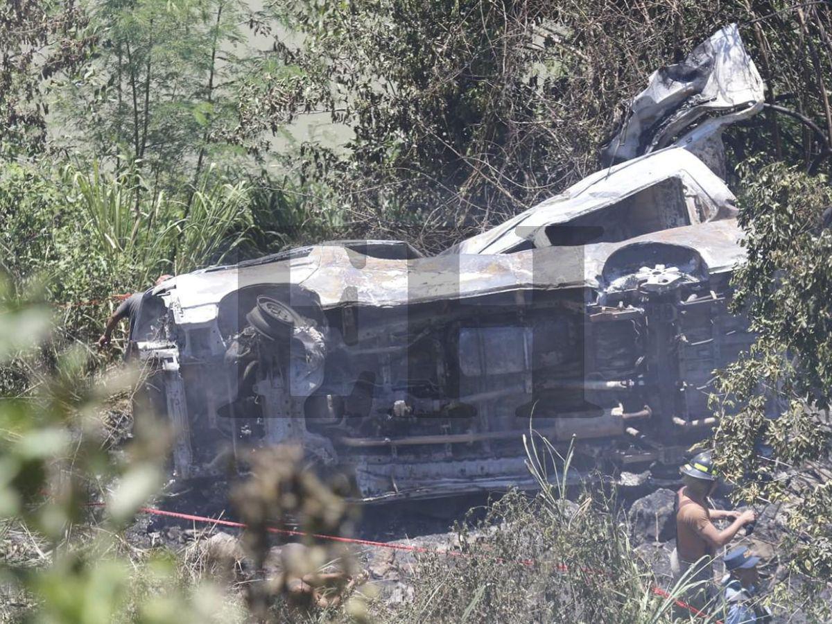 Sujeyly Euceda, joven madre que murió carbonizada en accidente de bus rapidito en Cofradía