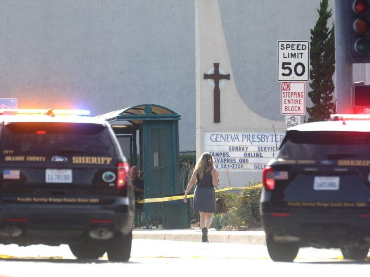 Un muerto y cuatro heridos deja tiroteo en una iglesia presbiteriana en California