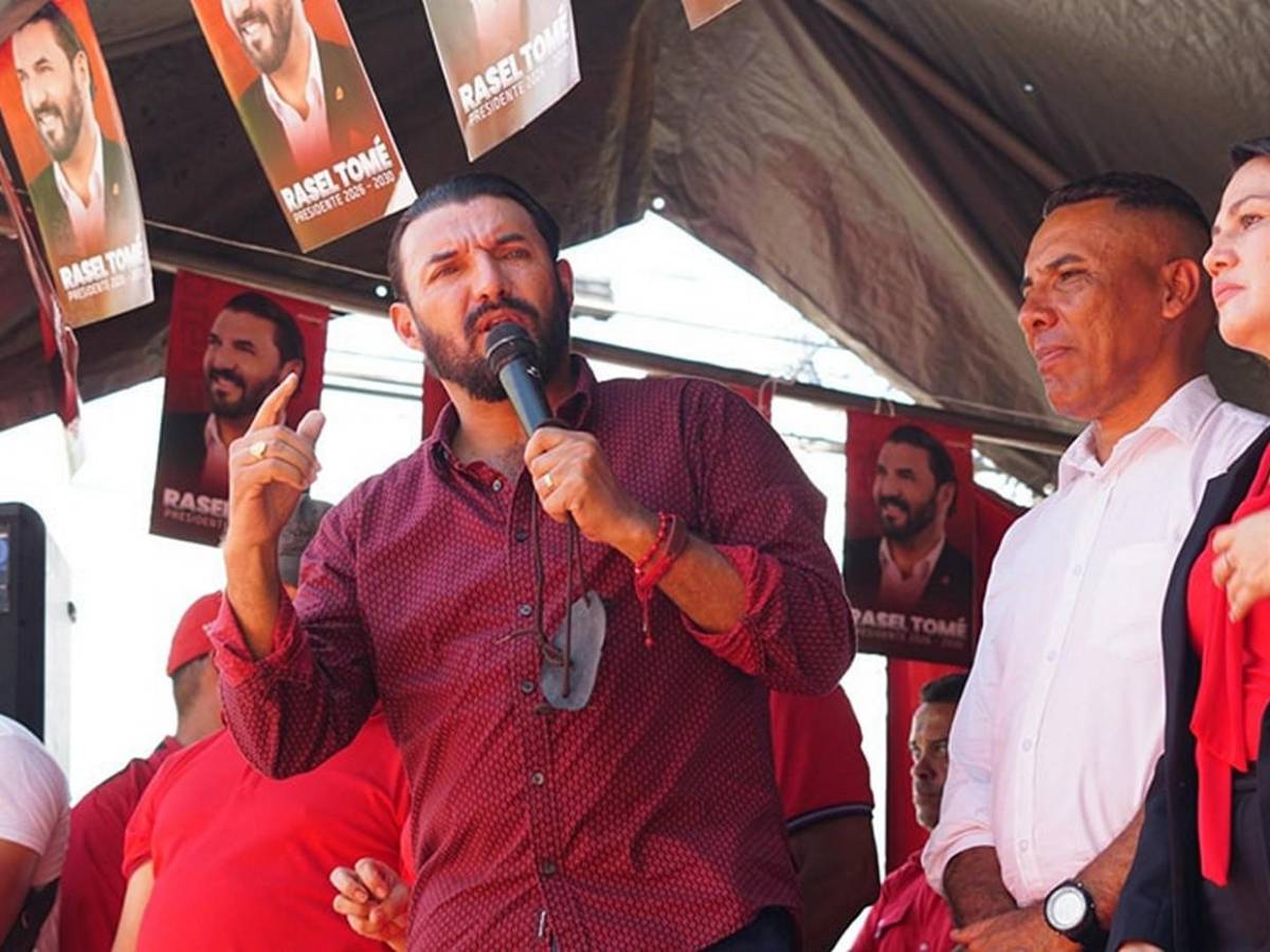 “Vamos a tumbar a Goliat”: Rasel Tomé en su cierre de campaña