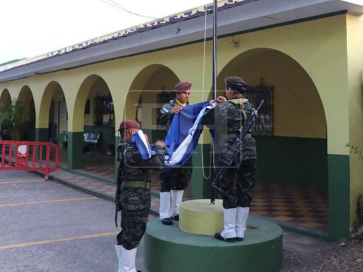 Con orgullo por Honduras,  Marcovia conmemora Día de la Bandera Nacional