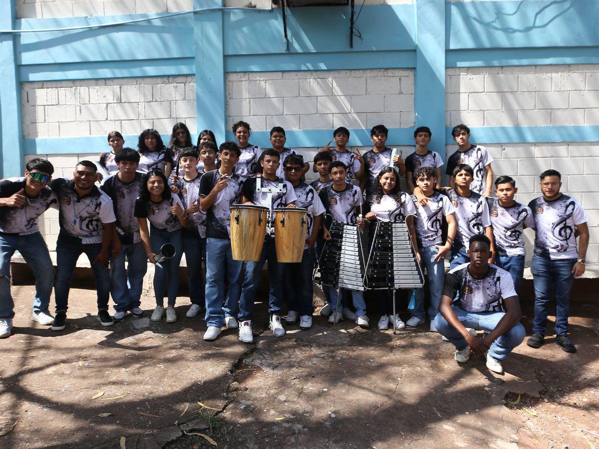 Al ritmo de la salsa: así se robará el show la banda de guerra del Instituto Nimia Baquedano