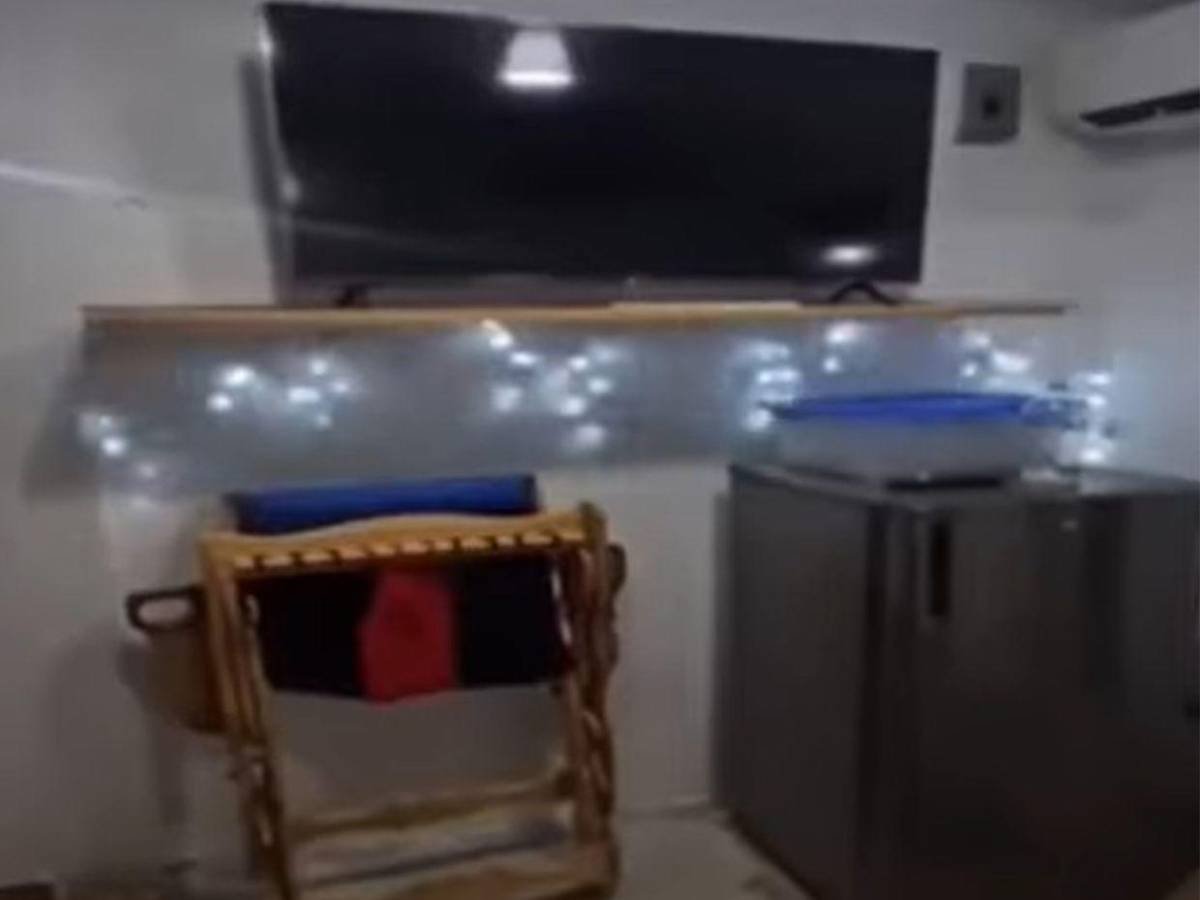 Aire acondicionado, baño privado y hasta TV: así eran las celdas VIP en Támara