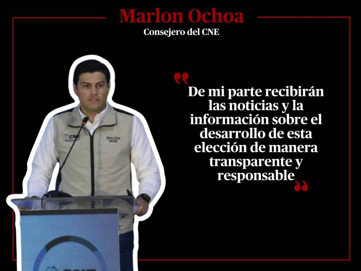 Marlon Ochoa: “Cerremos urnas cuando vote el último ciudadano” en elecciones 2025