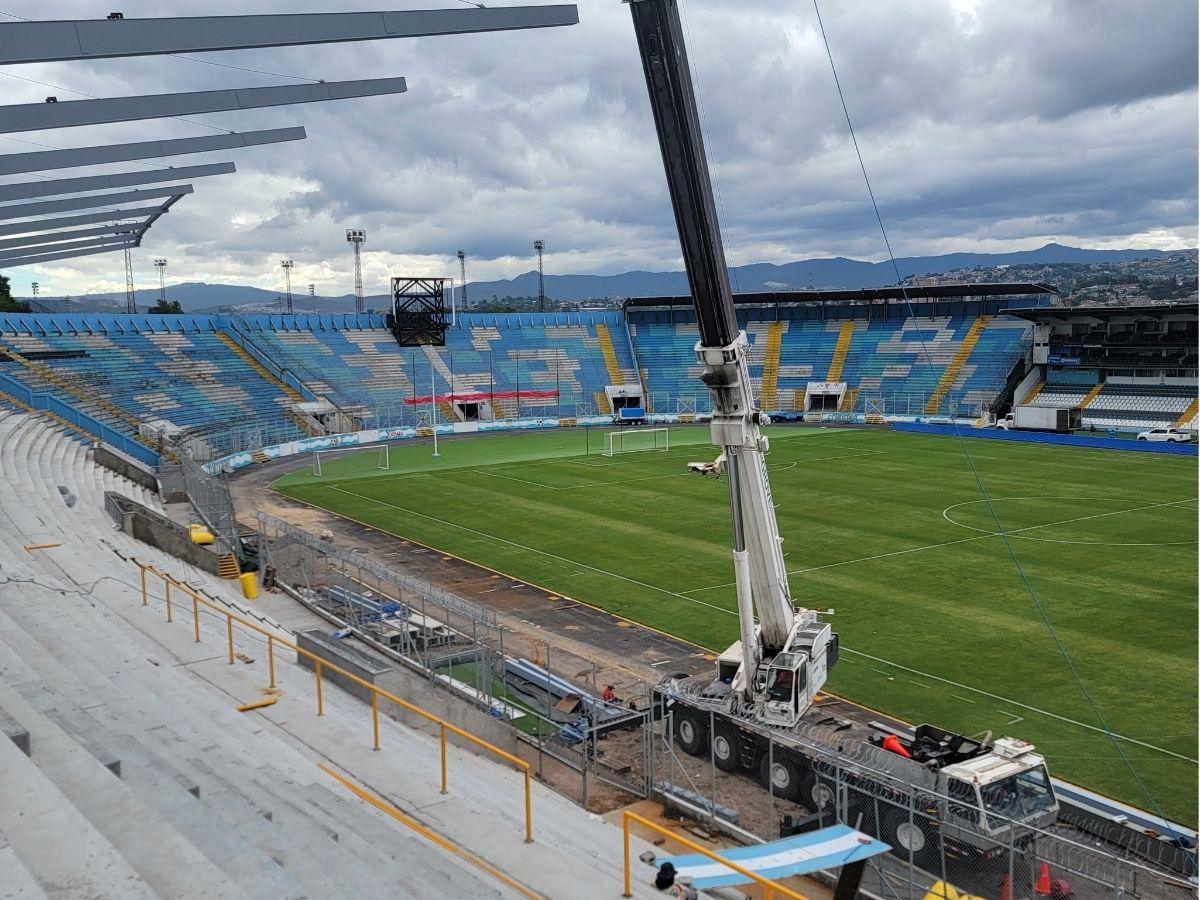 Así avanza remodelación en el estadio Nacional: Completa importante fase del techado