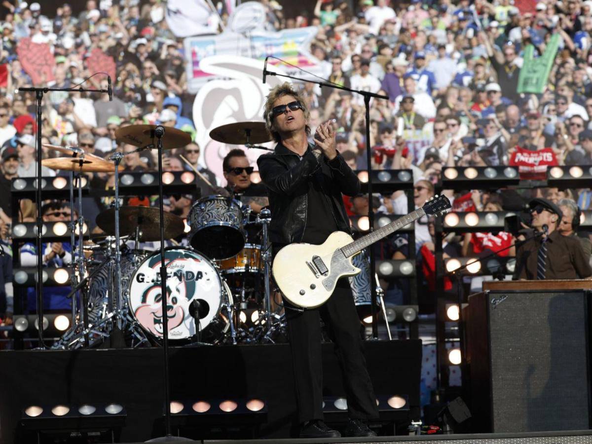 Green Day en el Super Bowl 2026: así fue su presentación en el Levi’s Stadium