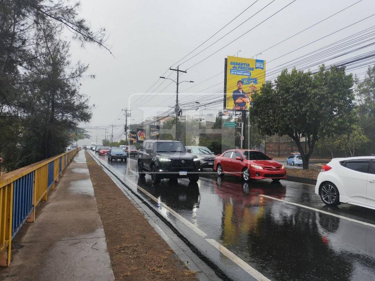 Inicio de semana fresco: Llueve sobre la capital este lunes