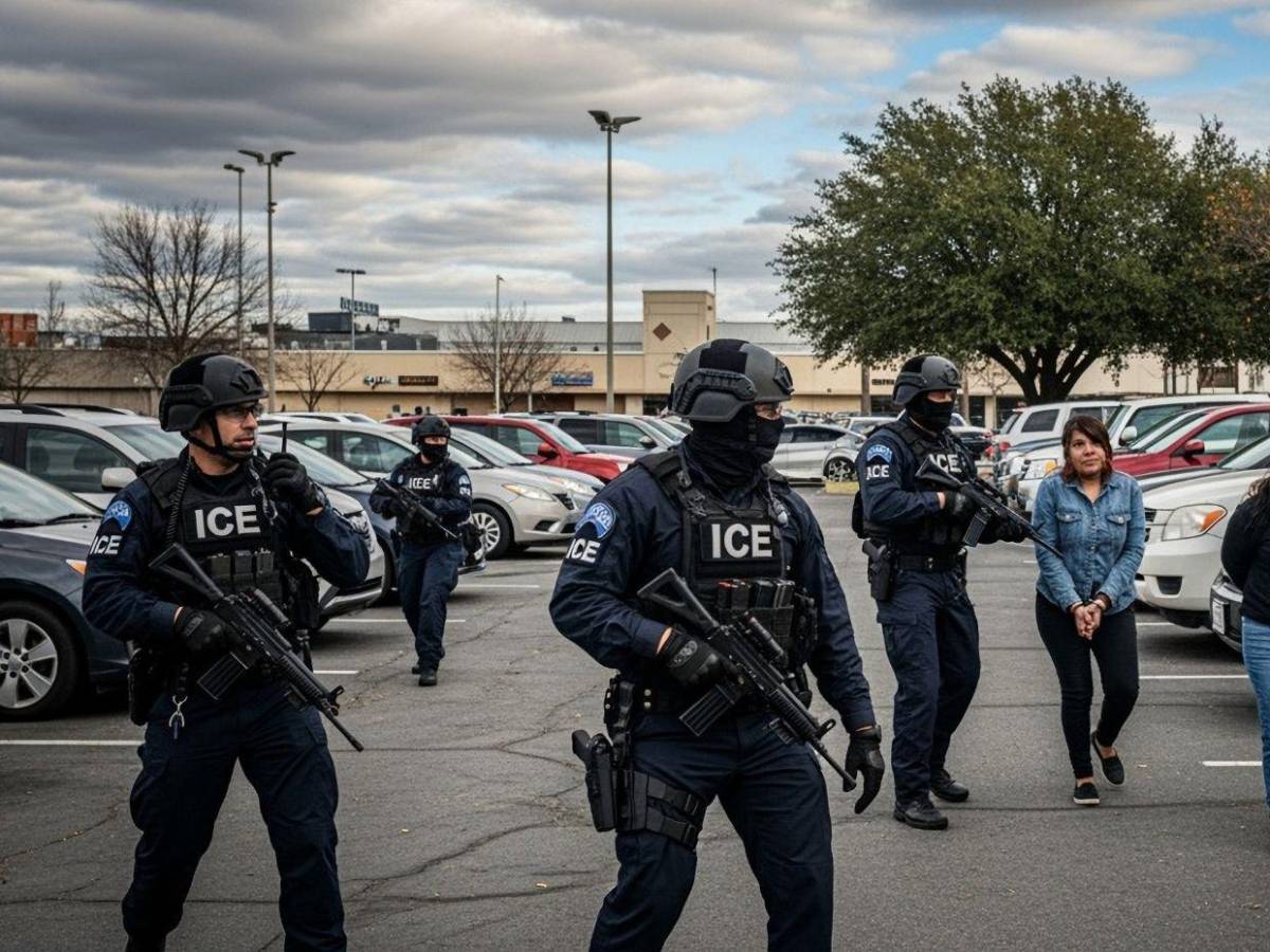 Hondureña Annie Ramos, esposa de militar estadounidense, detenida por ICE en Luisiana