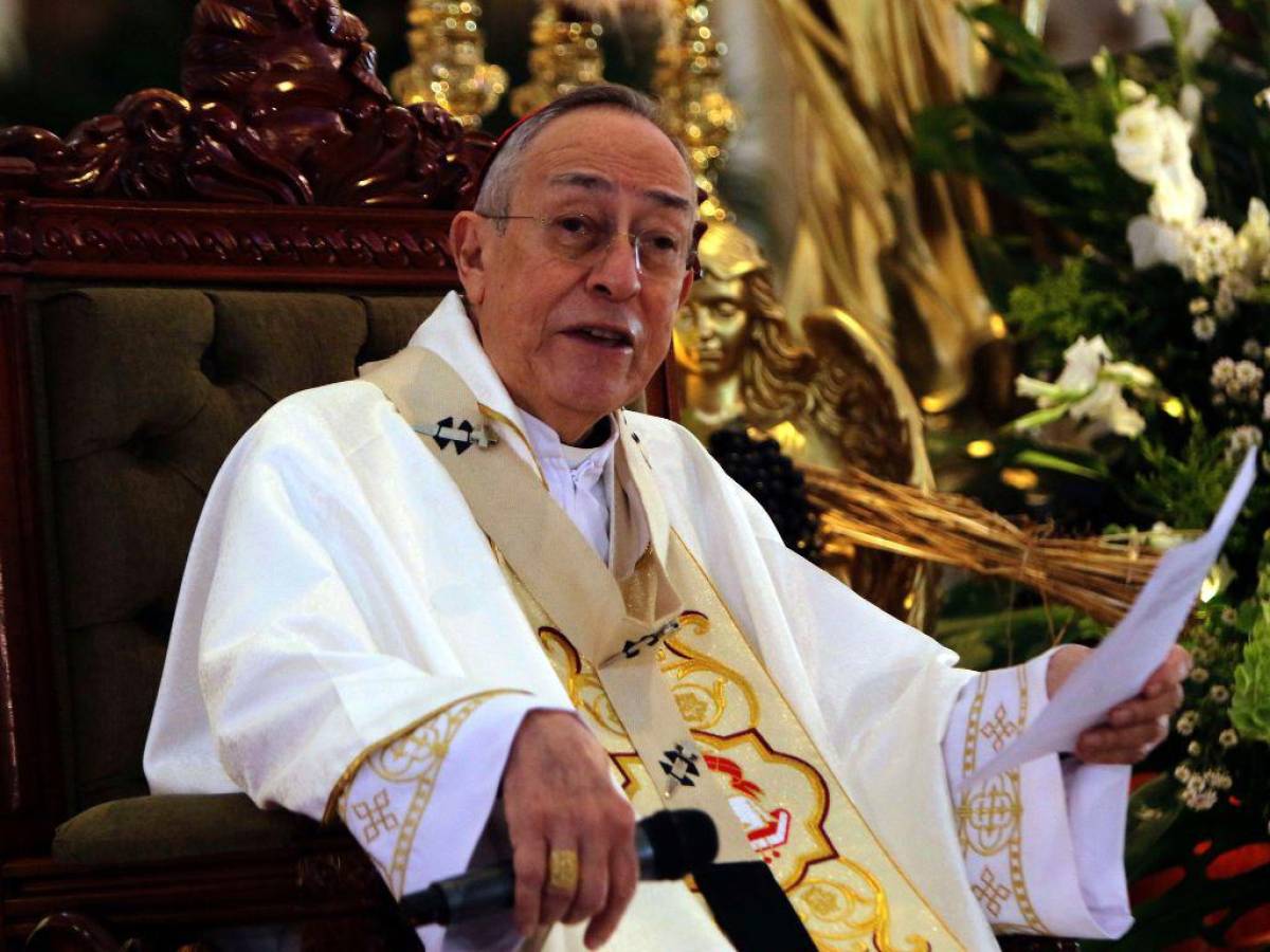 Cardenal Óscar Andrés Rodríguez se solidariza con obispo nicaragüense