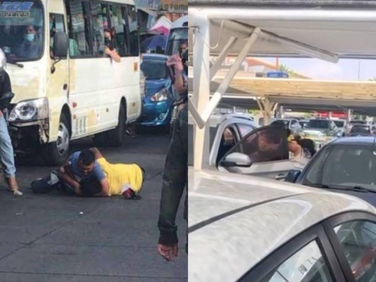 Navidad entre empujones: peleas de capitalinos se viralizan en redes sociales